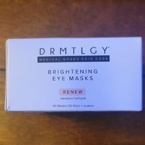 DRMTLGY Renew Brightening Eye Masks — White & Pale Pink